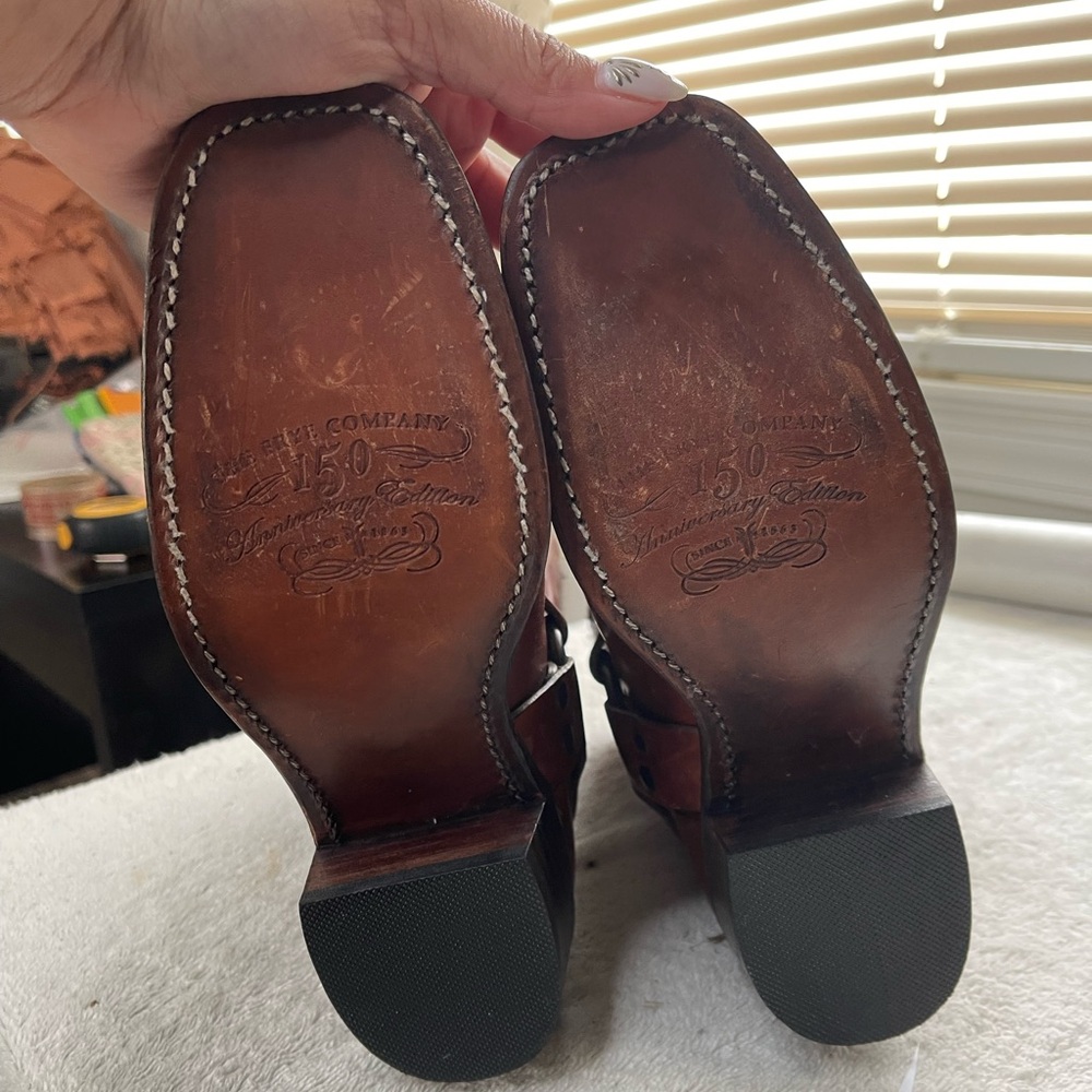 Frye Harness Americana Boots - Picture 4 of 5